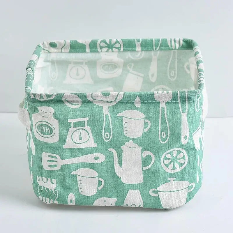Waterproof Desktop Sundries Basket Storage Box Cosmetic Toy Organizer