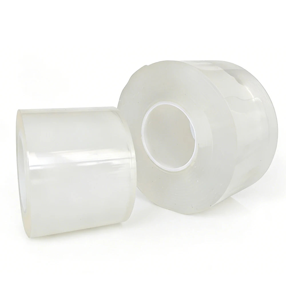 5cm Nano Tape Transparent Adhesive Tape Double-Side Super Strong Waterproof Glue for Home House Strip Heavy Duty Qme