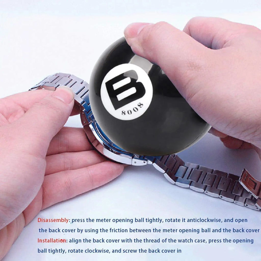 Watch Case Open Ball Professional Watch Case Open Tool Compact Watch Case Opener Tool Easy To Use Friction Rubber Ball Opener Qme