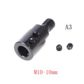 Shank M10 Arbor Mandrel Connector Adaptor Cutting Tool Qme 10mm