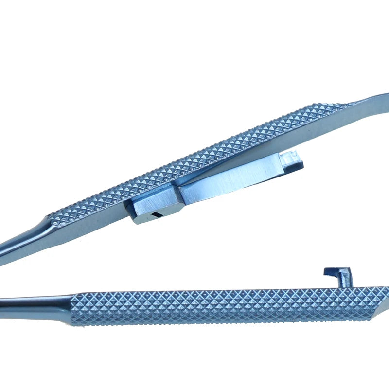 Titanium Alloy Castroviejo Needle Holders Lock Without Curved Forceps Qme