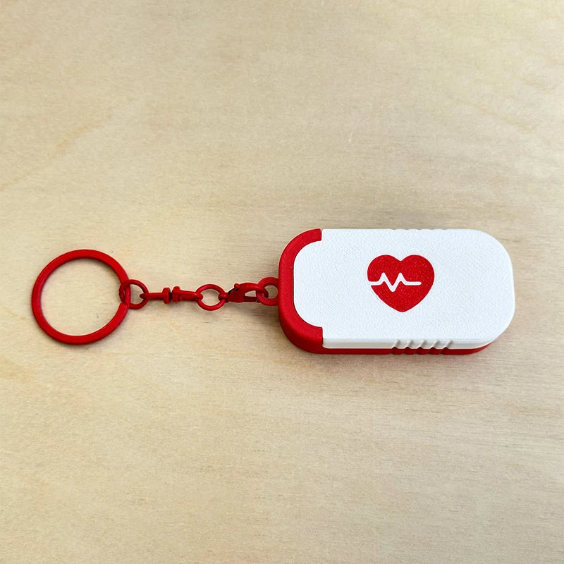 Portable Travel Daily Medication Management Mini Sliding Pill Box Qme