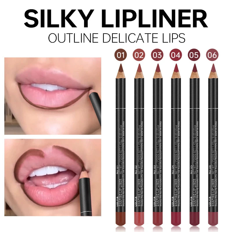 Luxury Matte Lip Liner Long-lasting Smooth Application Perfect Qme