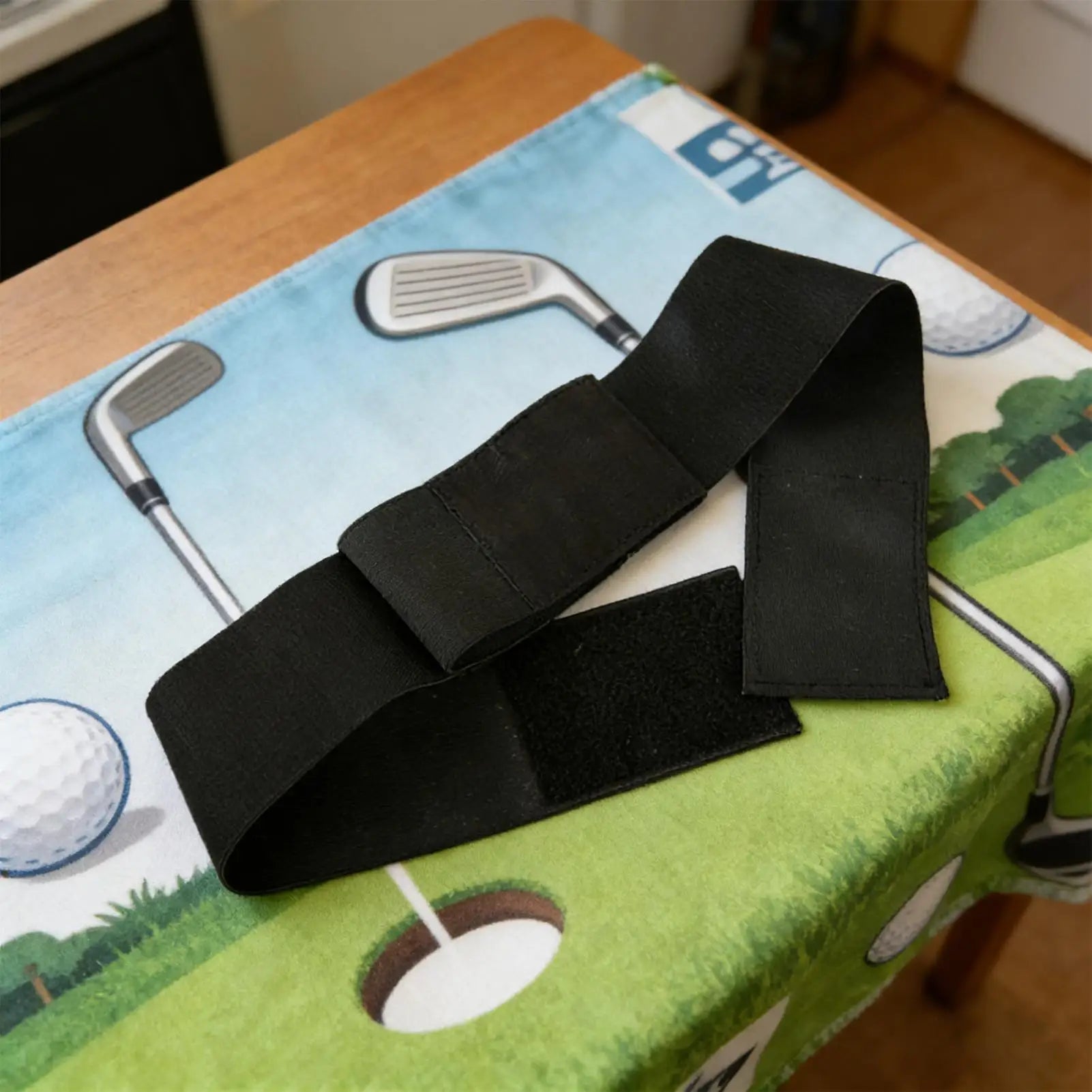 NEW 1PC Golf Swing Trainer Adjustable Nylon Elastic Accessories Golf Arm Band Training Aid For Beginners Golfers Indoor Qme