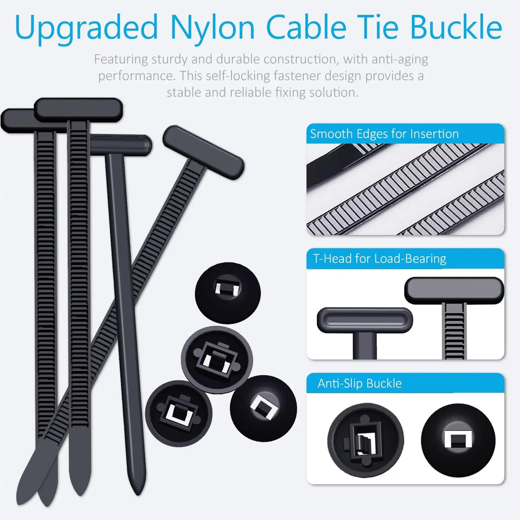 Heavy Duty Nylon Cable Tie Buckle Auto Fastening Straps Universal Self-locking Zip Ties Cable Management ELECTRICIST Accessories Qme