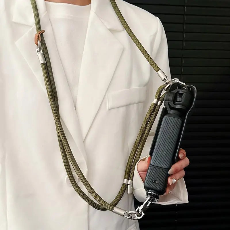 Adjustable Crossbody Lanyard Pocket 3 Neck Strap Anti-loss Shoulder Qme