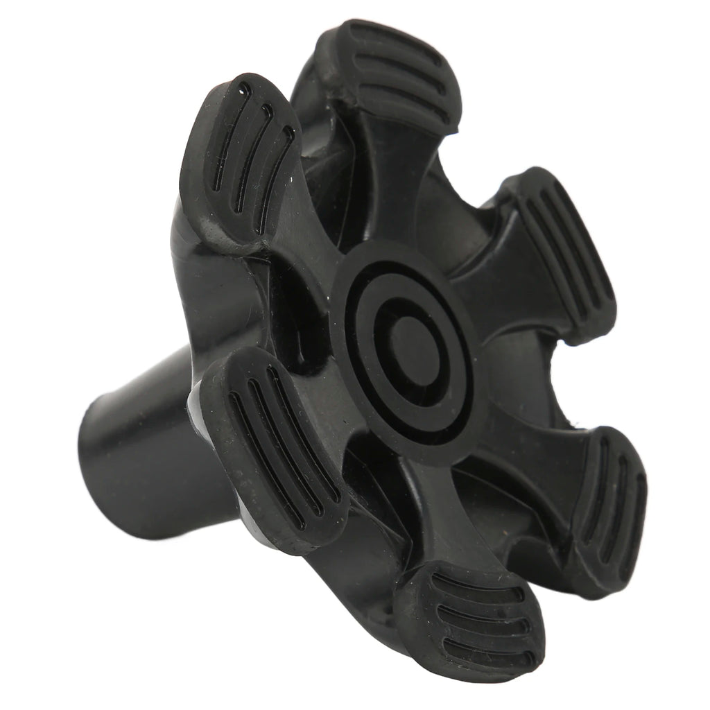 Cane Tips Cane Tips 6 Pillar Design Nonslip Rubber 19mm Crutch Tips with for Walking Stick Shooting Stick Rubber Tips for Canes Qme