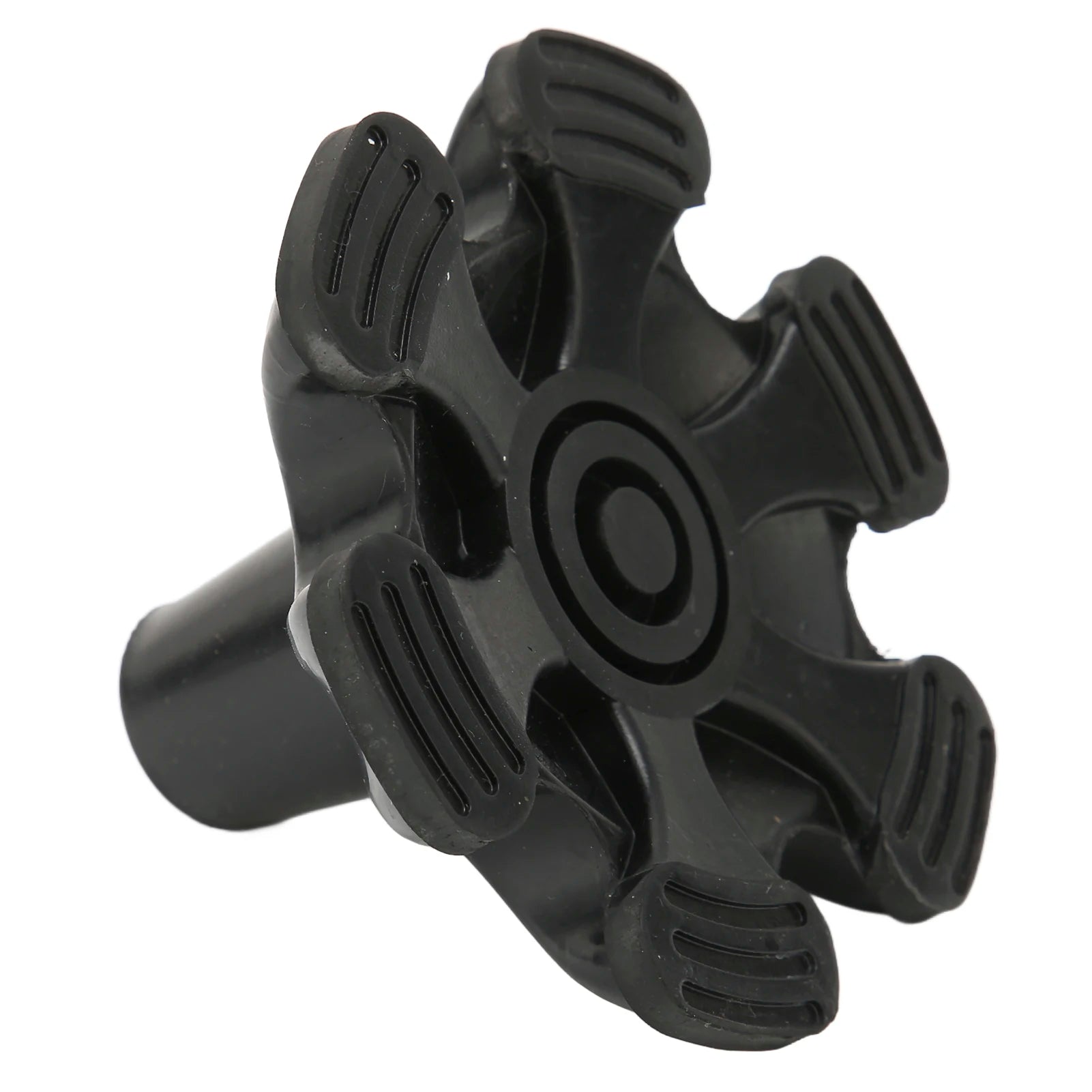 Cane Tips Cane Tips 6 Pillar Design Nonslip Rubber 19mm Crutch Tips with for Walking Stick Shooting Stick Rubber Tips for Canes Qme