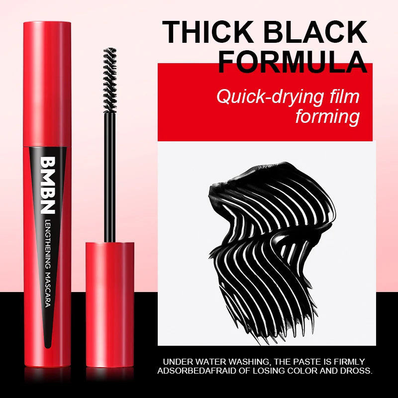 Lengthening Mascara Long-lasting Makeup Waterproof Sweat Resistant Qme