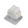 Hook Mop Stand Bathroom Adhesive No-trace Holder Broom Qme white