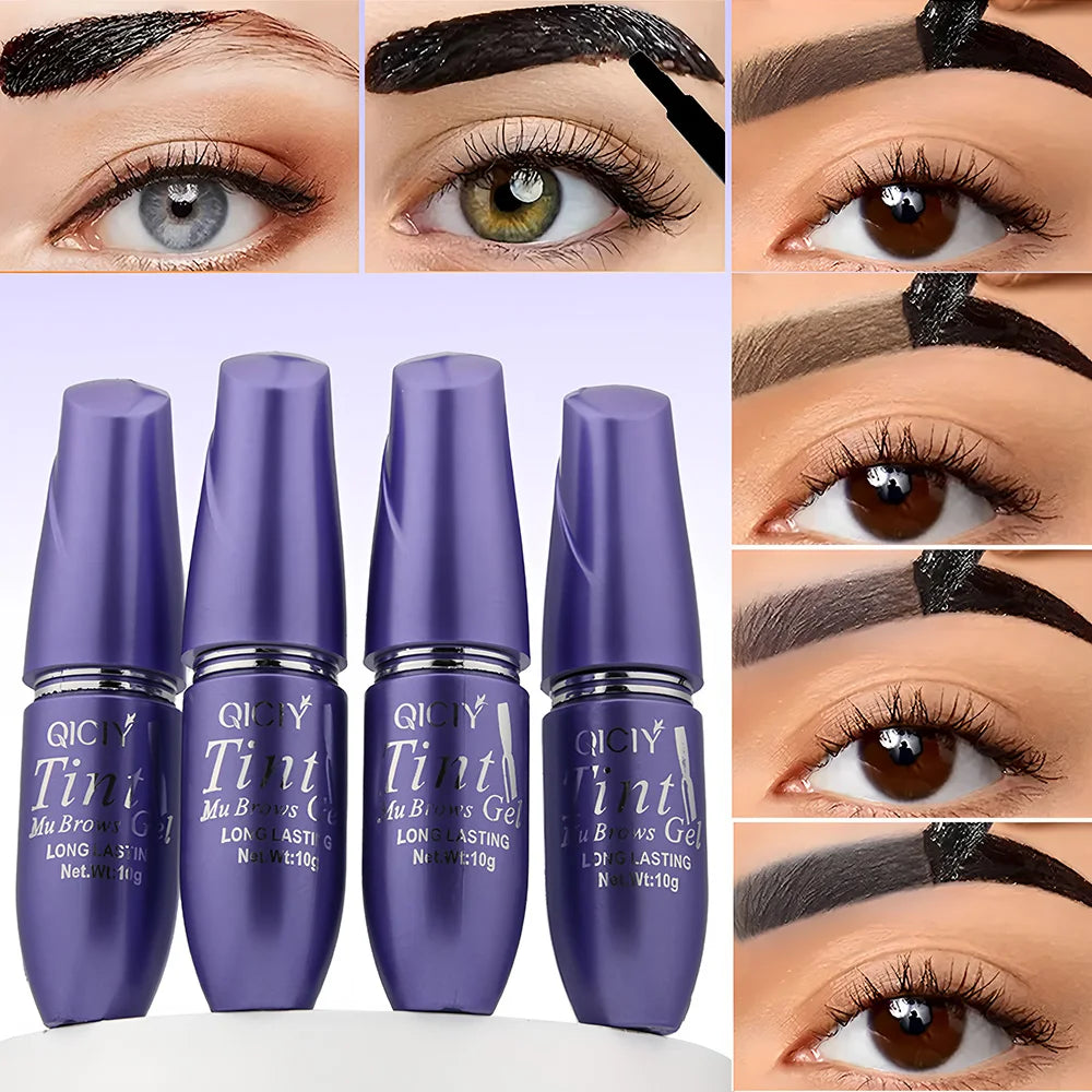 Tear-off Eyebrow Gel Waterproof Sweat Proof Long-lasting Fixing Qme