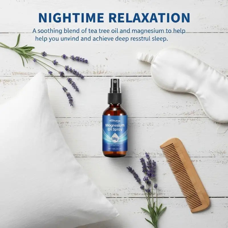 Magnesium Sleep Spray Tea Tree Oil Hydrating Body Moisturizer Qme