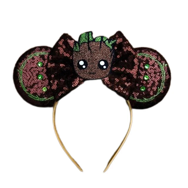 Mickey Mouse Ear Chip n Dale Headands Women Adult Cosplay Squirrel Hairband For Girls Park Travel Photography Hair Accessory Qme Headband 1
