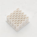 Pen Holder Multi-purpose Ointment Holder Stationery Storage Rack Desktop Ointment Stand Home Compartment Organizer Qme White