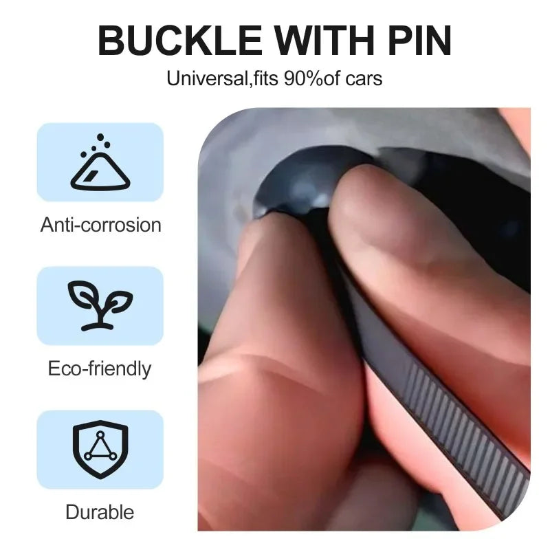 Cable Ties Buckle Nylon Auto Fastener Screw Replaceable Car Fenders Trunk Engine Guard Panel Wire Clips Management Tool Qme