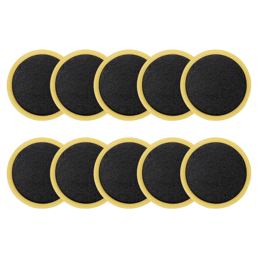 10PCS No-glue Adhesive Quick Repairing Car Motorcycle Tire Repair Patches Car Motorcycle Bike Tire Repair Tools Bike Accessories Qme Round