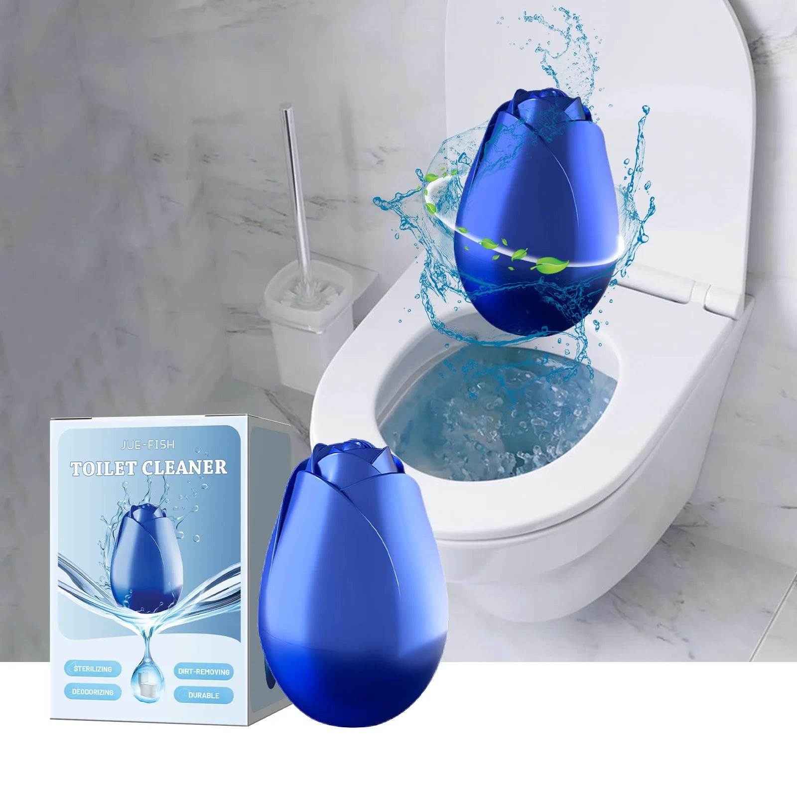 Toilet Tank Cleaner Quickly Remove Stubborn Stain Urinary Scale Long-Lasting Fresh Scent Deodorize Automatic Toilet Bowl Cleaner Qme
