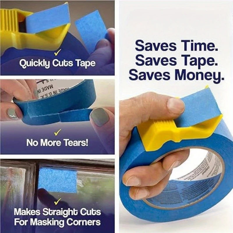 3 Sizes of Paper Tape Cutters, Suitable for Masking Tape, Can Improve Work Efficiency and Achieve Small-Sized Paper Tape Cutting Qme