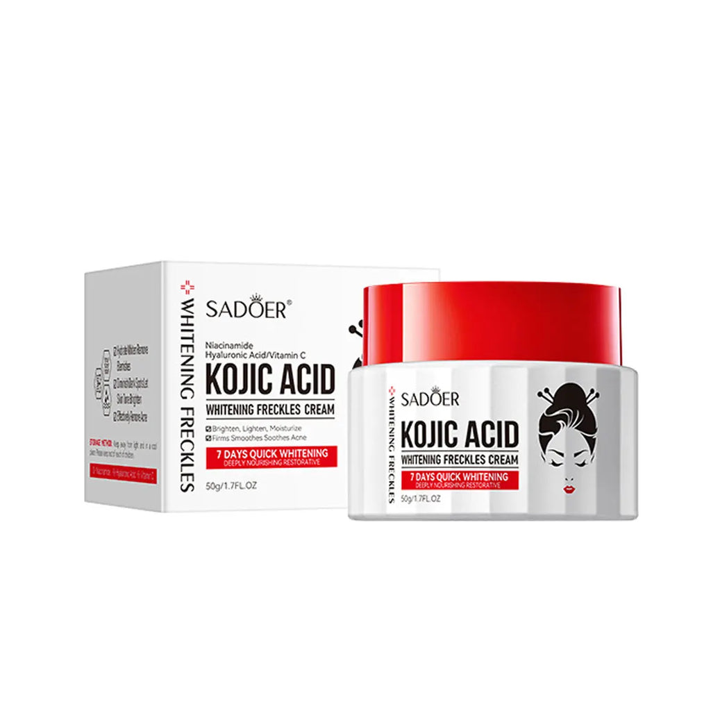 Kojic Acid Whitening&spot Removing Cream Moisturizing&brightening Face Qme Kojic acid MS 50g