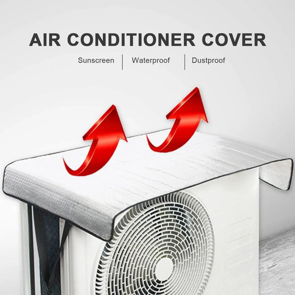 Air Conditioner Covers for Outside Units Waterproof Air Conditioner Guard Waterproof AC Condenser Compressor Sun Shade for Qme