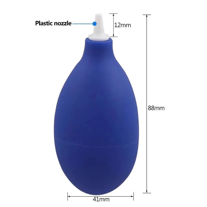Rubber Air Blower Pump Dust Cleaner Cleaning Cell Phone Tablet Camera Qme