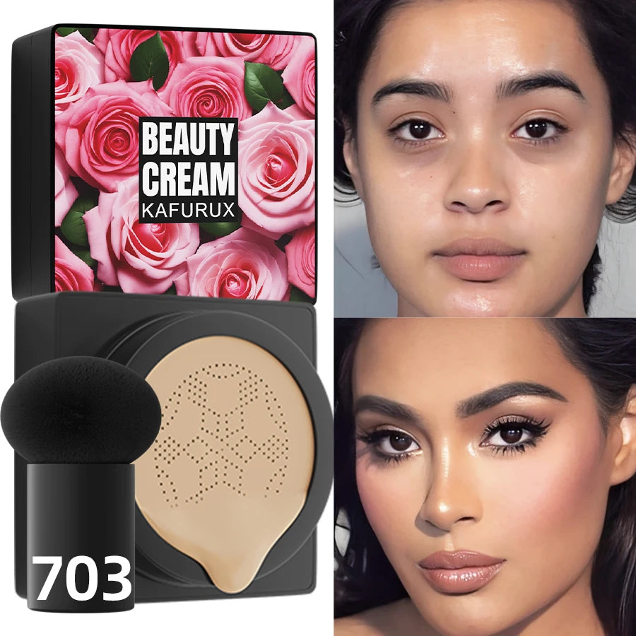 5 Magic Foundation Mushroom Head Moisturizing Air Cushion CC Cream Qme 703