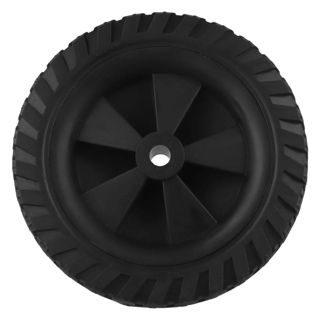 7inch Air Compressor Wheels Replacement Parts Shock Absorption Non-Slip Silent Air Compressor Caster Wheels Qme