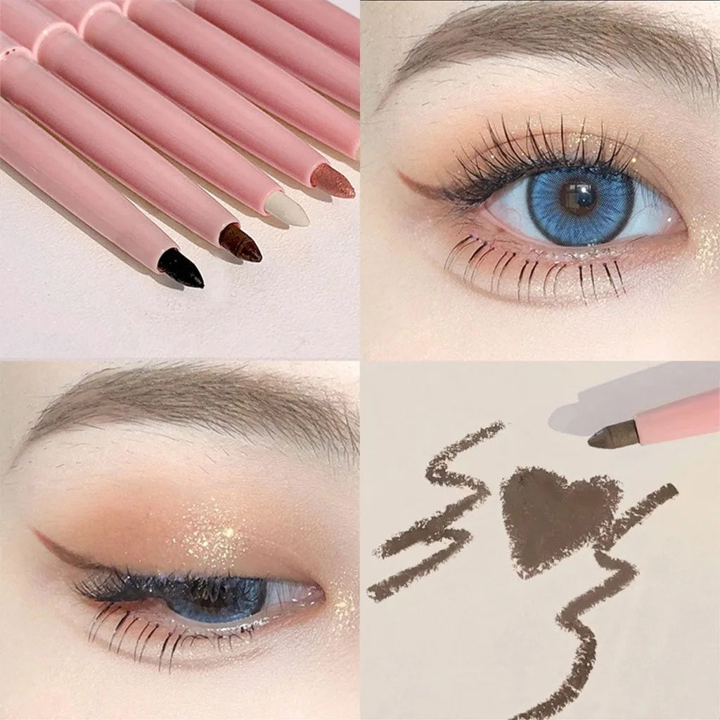 Eyeliner Gel Pencil Eye Silkworm Pen Long-lasting Waterproof Qme 02