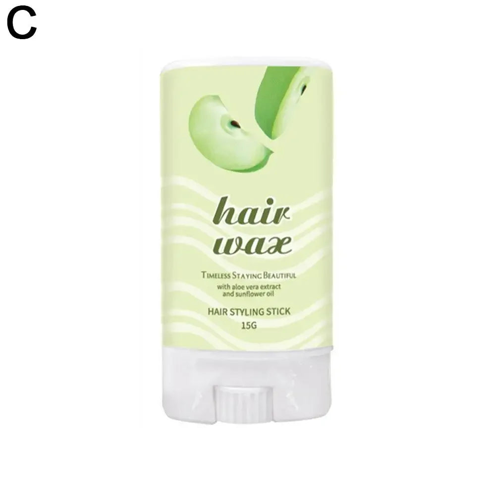 Hair Wax Stick Wig Professional Gel Cream Non-greasy Men Women Broken Qme C 15G