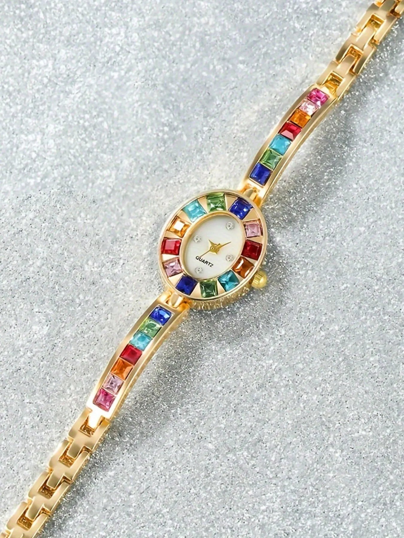 2-piece Women's Watch Fashion Watch Women's Versatile High end Women's Watch Women's Watch Set Qme