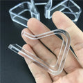 4pcs/8pcs, Tablecloth Fixture, Clear Plastic Tablecloth Clips - Transparent Table Cloth Hold Down Clips For Indoor Qme Default Title