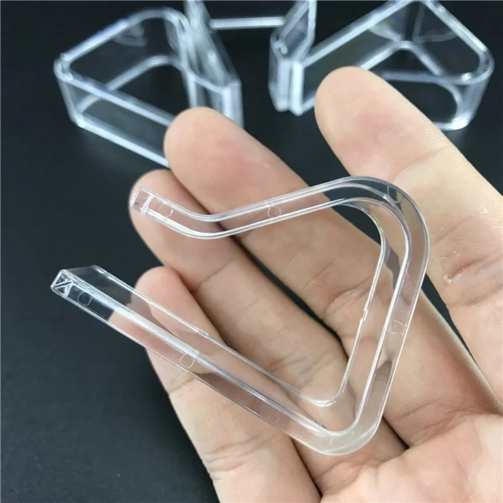 4pcs/8pcs, Tablecloth Fixture, Clear Plastic Tablecloth Clips - Transparent Table Cloth Hold Down Clips For Indoor Qme Default Title