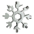 1 Snowflake Multifunctional Tool Stainless Steel Bottle Opener Qme 1pc