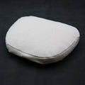 High-end car seat headrest - Ergonomic neck support design. It is a holiday gift for drivers and passengers Qme White