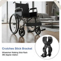 Versatile Stick Bracket 360 Degree Rotation Wheelchairs Durable Cane Qme Default Title