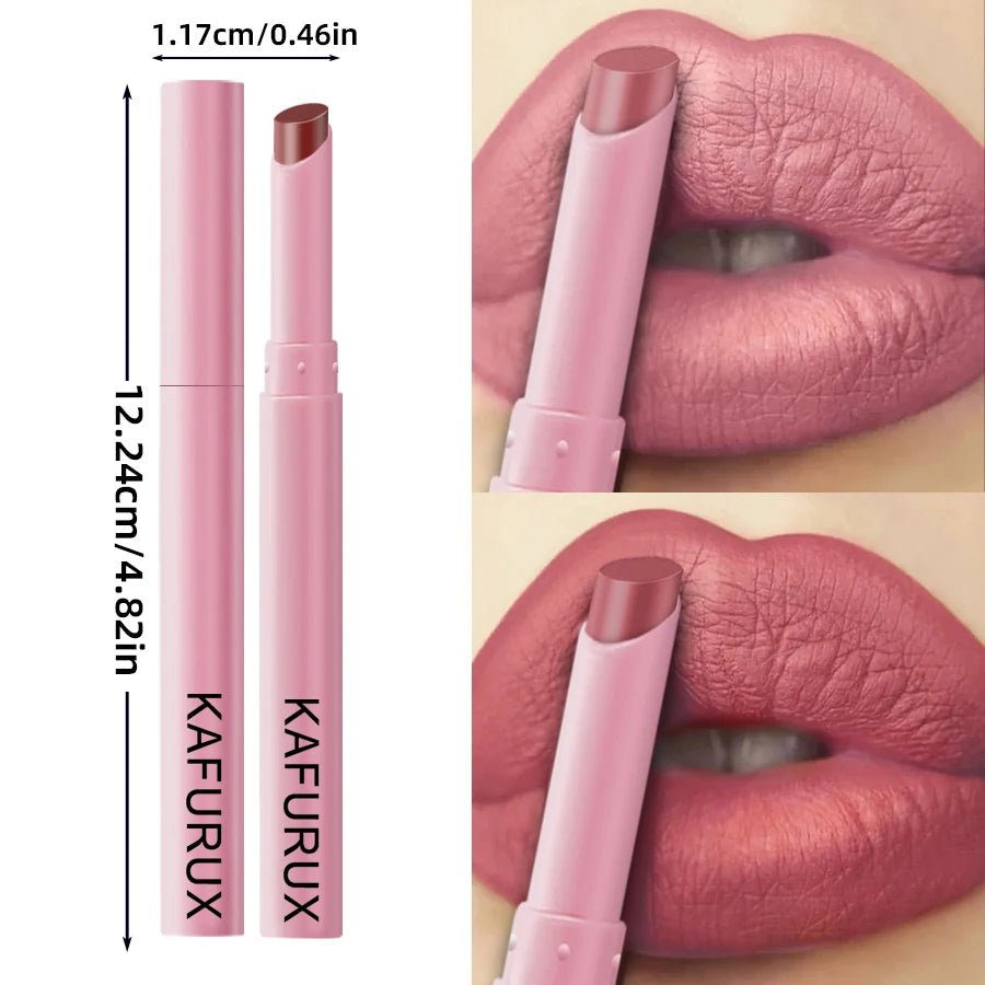 15 Cigarette Velvet Matte Waterproof Lipstick Long-lasting Lip Gloss Qme