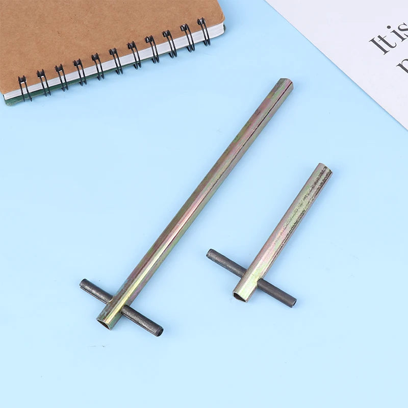 1Pc Extended Type Elevator Triangle Key Train Triangle Key Professional Triangle Key For Elevator Door. Qme