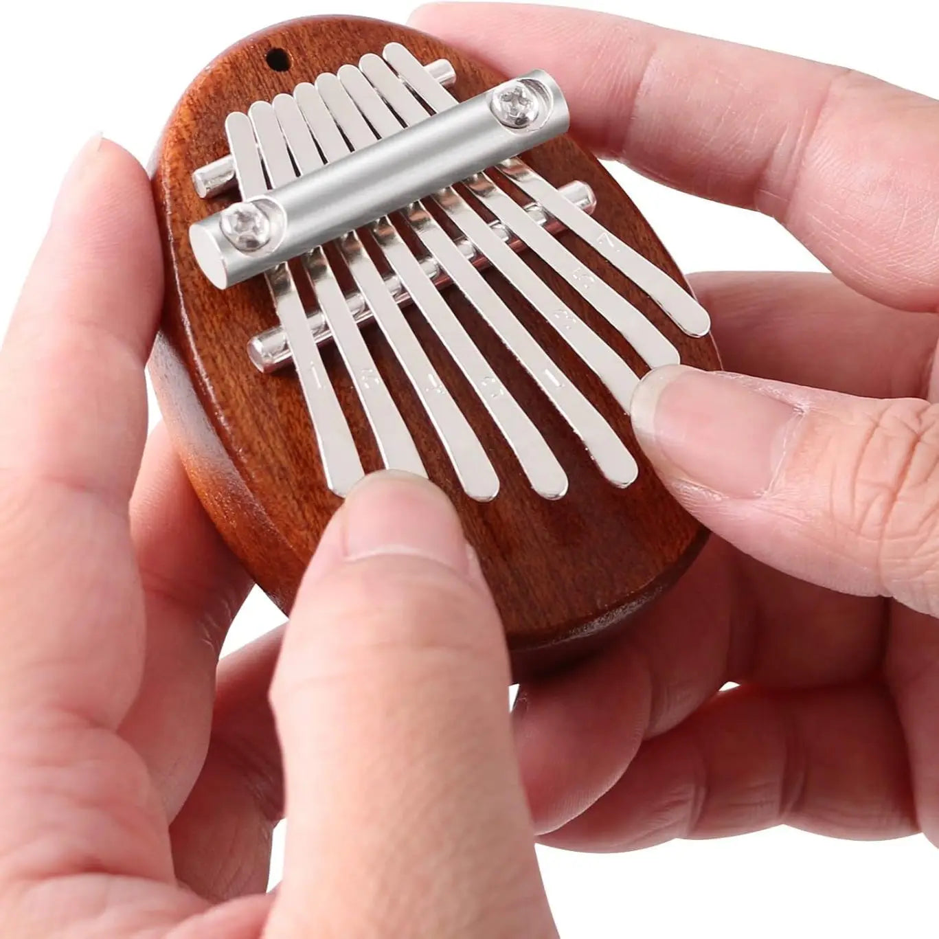 8 Key Mini Wooden Kalimba Exquisite Finger Thumb Piano Marimba Qme