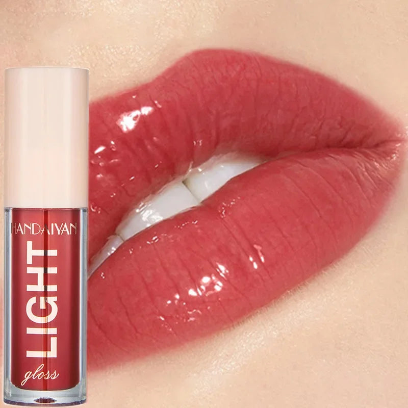 12 Colors Mirror Pearl Lip Gloss Long-lasting Moisturizing Shine Glitter Lip Glaze Waterproof Glass Liquid Lipstick Women Makeup Qme