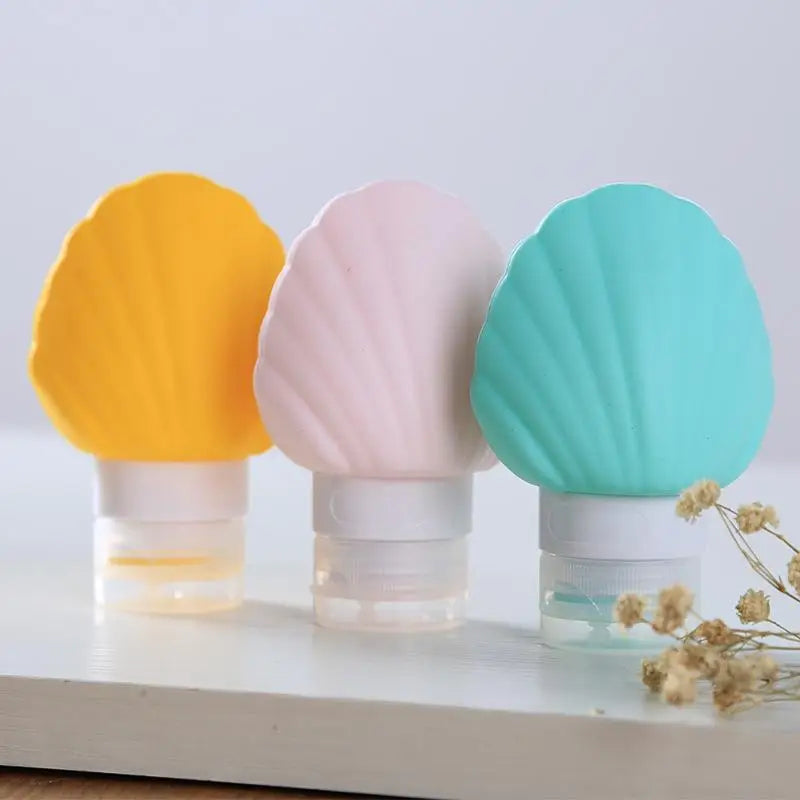 Silicone Travel Bottles Portable Leakproof Convenient Refillable Qme