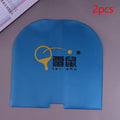 Double-sided Table Tennis Racket Protective Film Dust-proof Qme 2PCS Blue