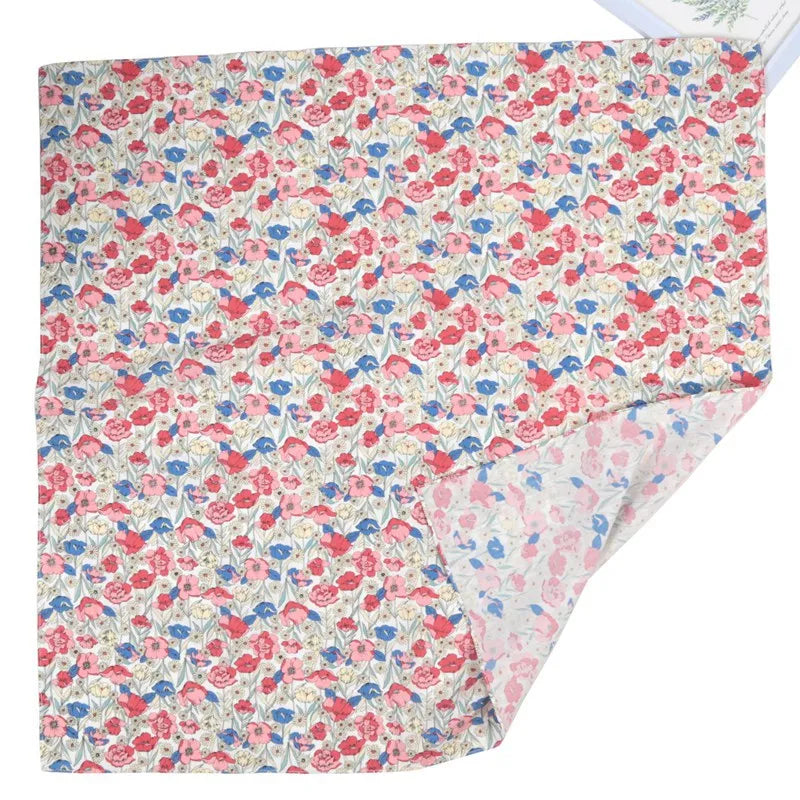 70cm*70cm Flower Fashion Hip Hop 100% Cotton Bandana Square Scarf Paisley Headband for Women/Men/Boys/Girls Print Handkerchief Qme A2