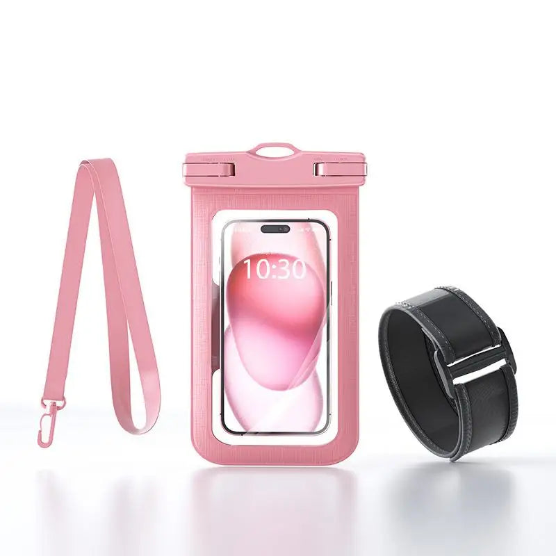 Universal Phone Waterproof Bag Outdoor Diving Swimming Touchscreen Qme A10