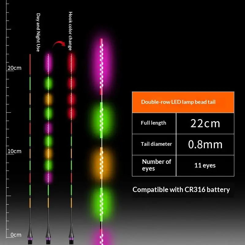 Bright LED Smart Float Ultra Sensitive Luminous Electronic Floats Qme F