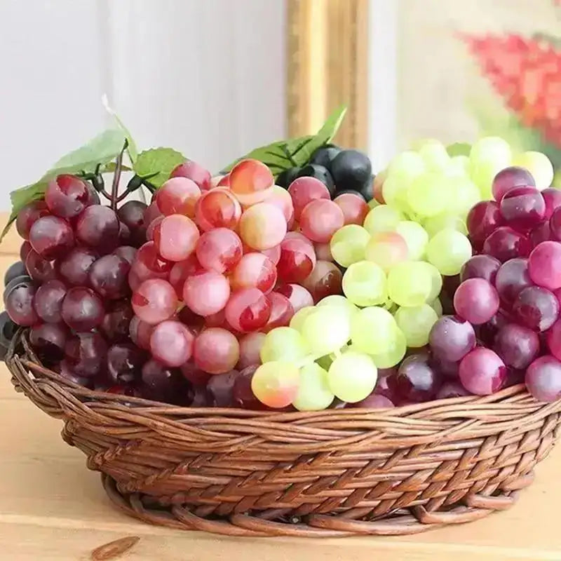Artificial Grapes A Bunch Of Grapes Plastic Fakes Fruit Food Home Decor Decoration Artificial Fruit Fakes Fruits Decoration Qme