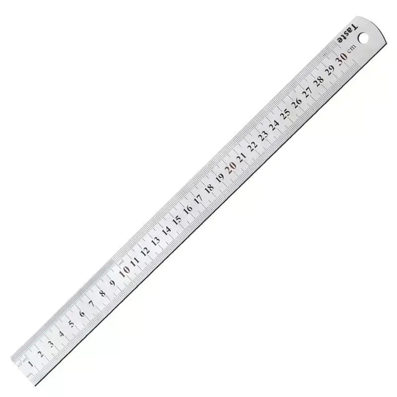 15- Zero Glare Satin Chrome Stainless Steel Machinist Engineer Ruler Qme