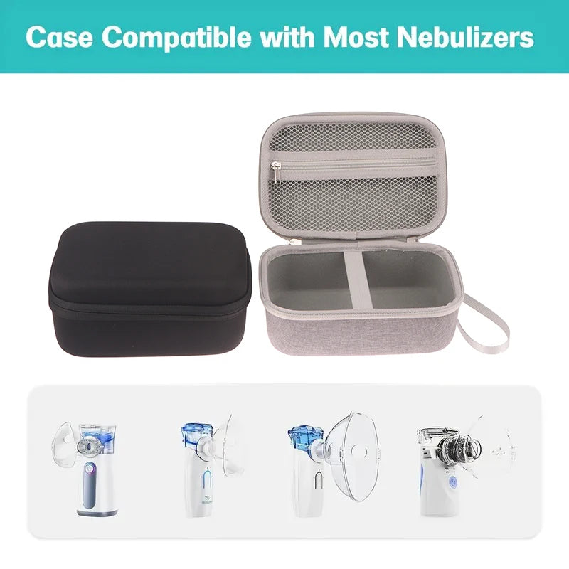 Portable Nebulizer Case Waterproof Respirator Medicine Bag Pouch Qme