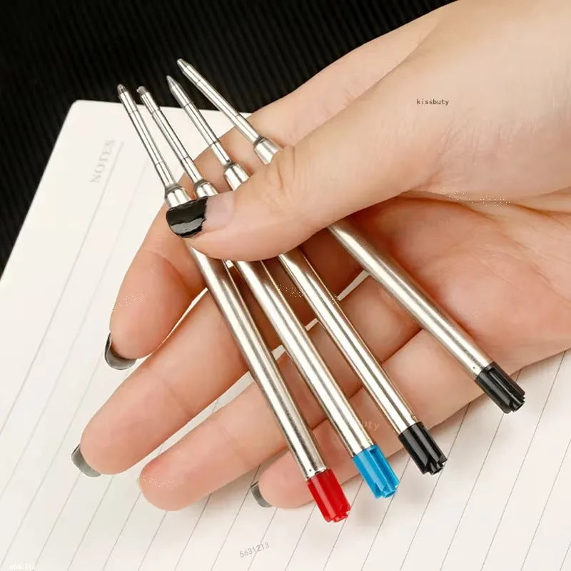 5-30pcs L:3.9 In Ballpoint Pen G2 Metal Refills Blue/Black/Red Ink for Pens Medium Point Rods for Writing Office Stationery Qme