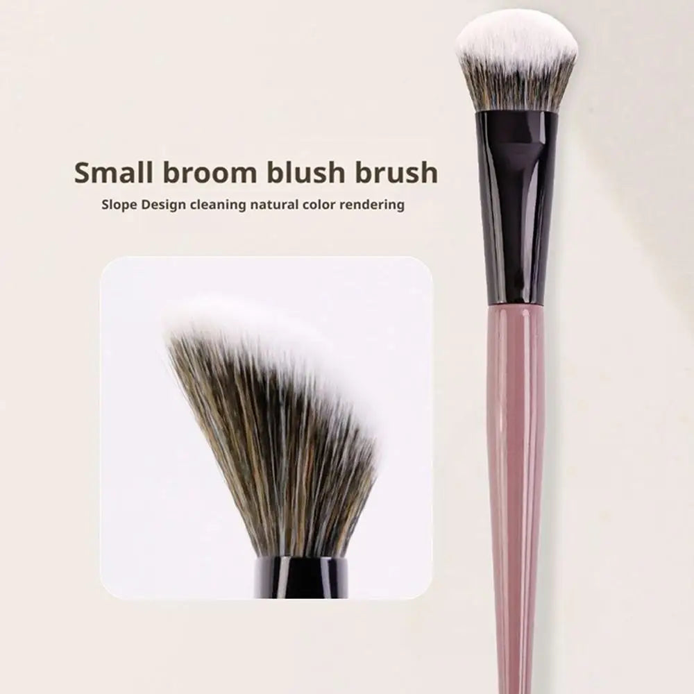 Professional Makeup Brush 1 Angled Powder Flawless Application Qme