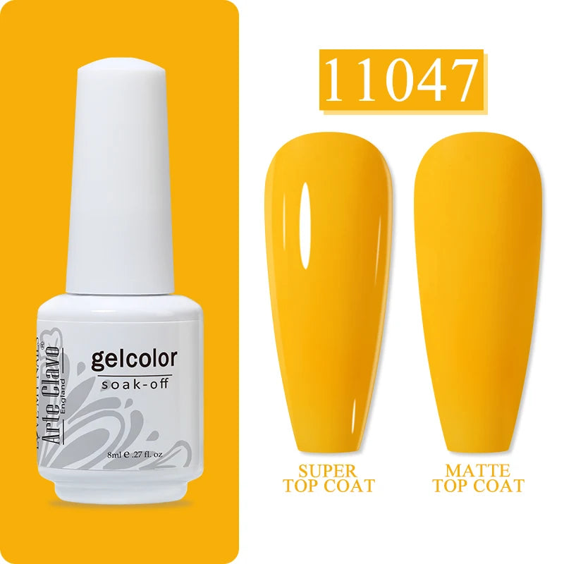 Arte Clavo Art Nails Varnish Base Coat Gel Nail Polish UV LED Lamp